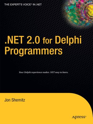 cover image of .NET 2.0 for Delphi Programmers
